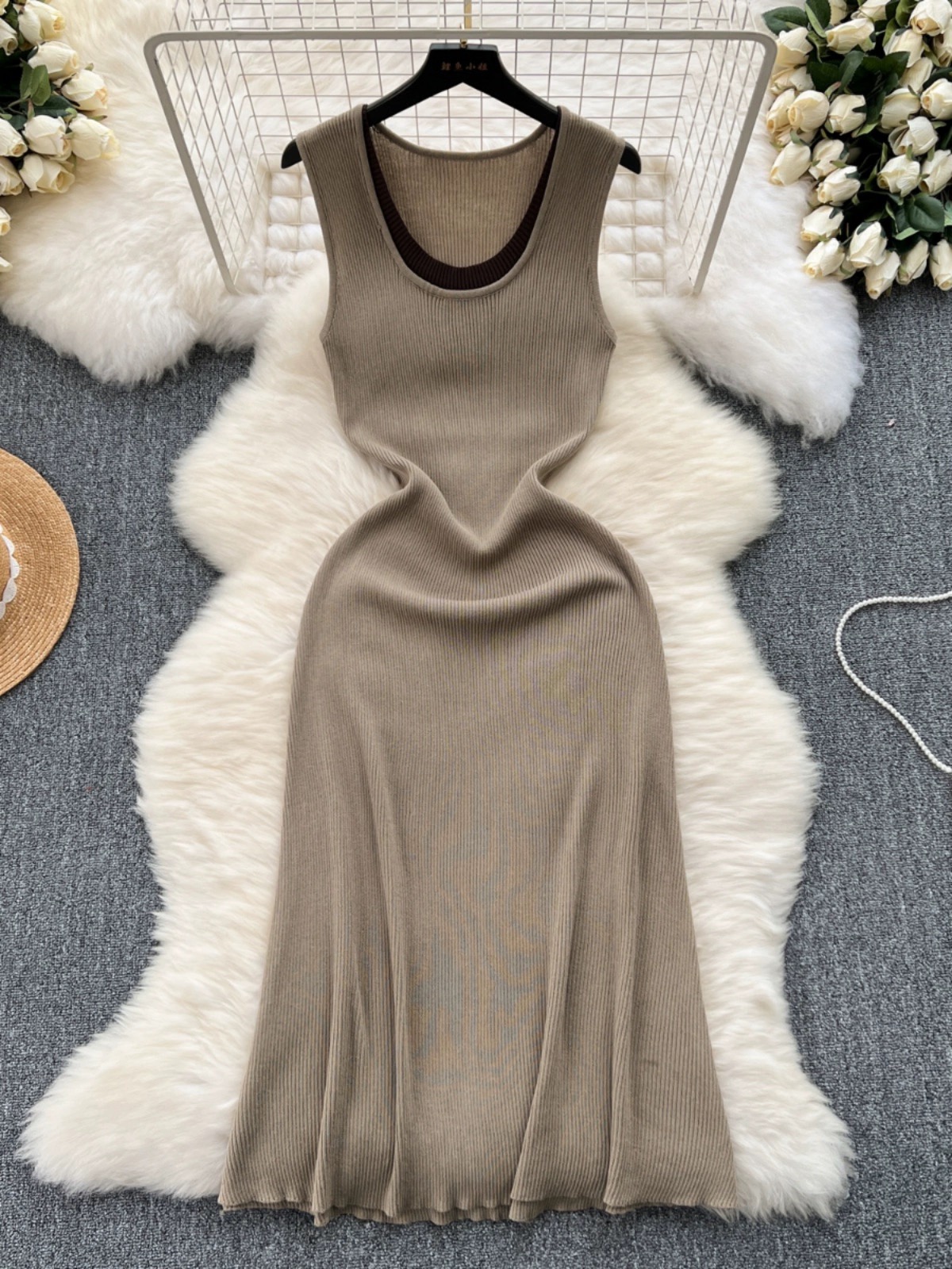 Something about this knitted dress KD265 images